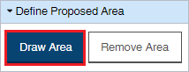 Draw area button